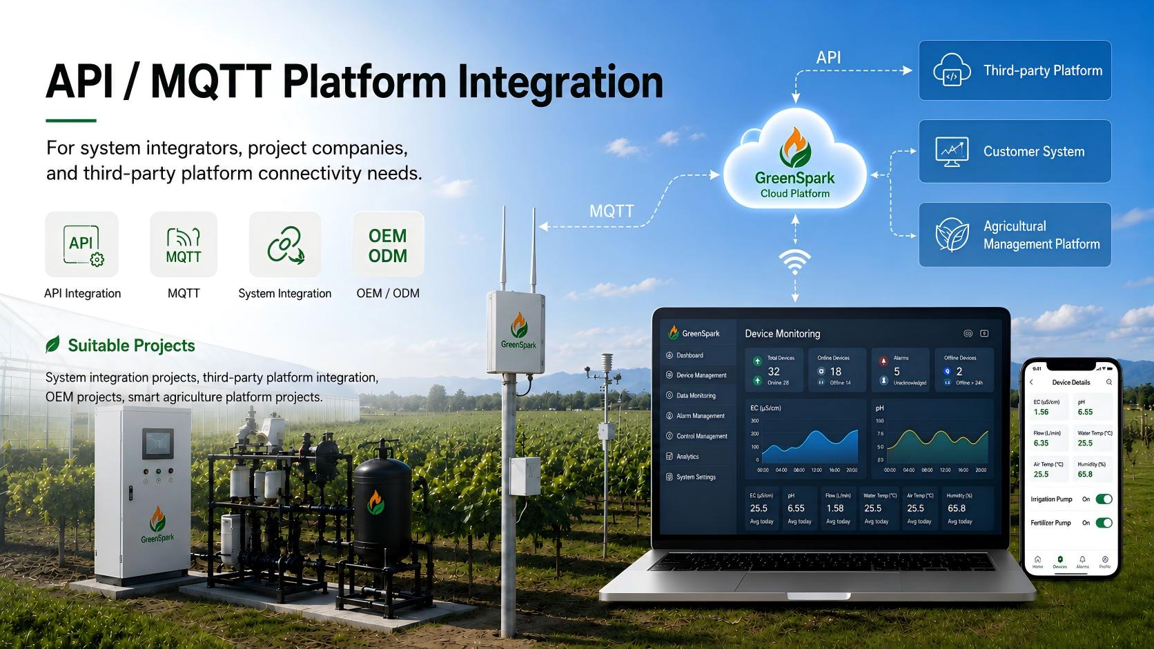 API / MQTT Platform Integration